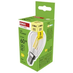 LED žiarovka Filament Mini Globe / E14 / 5