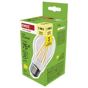 LED žiarovka Filament A60 / E27 / 7