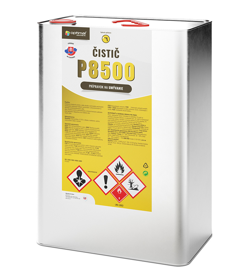 Odmasťovač Optimal P8500 - na umývanie a odmasťovanie 9L