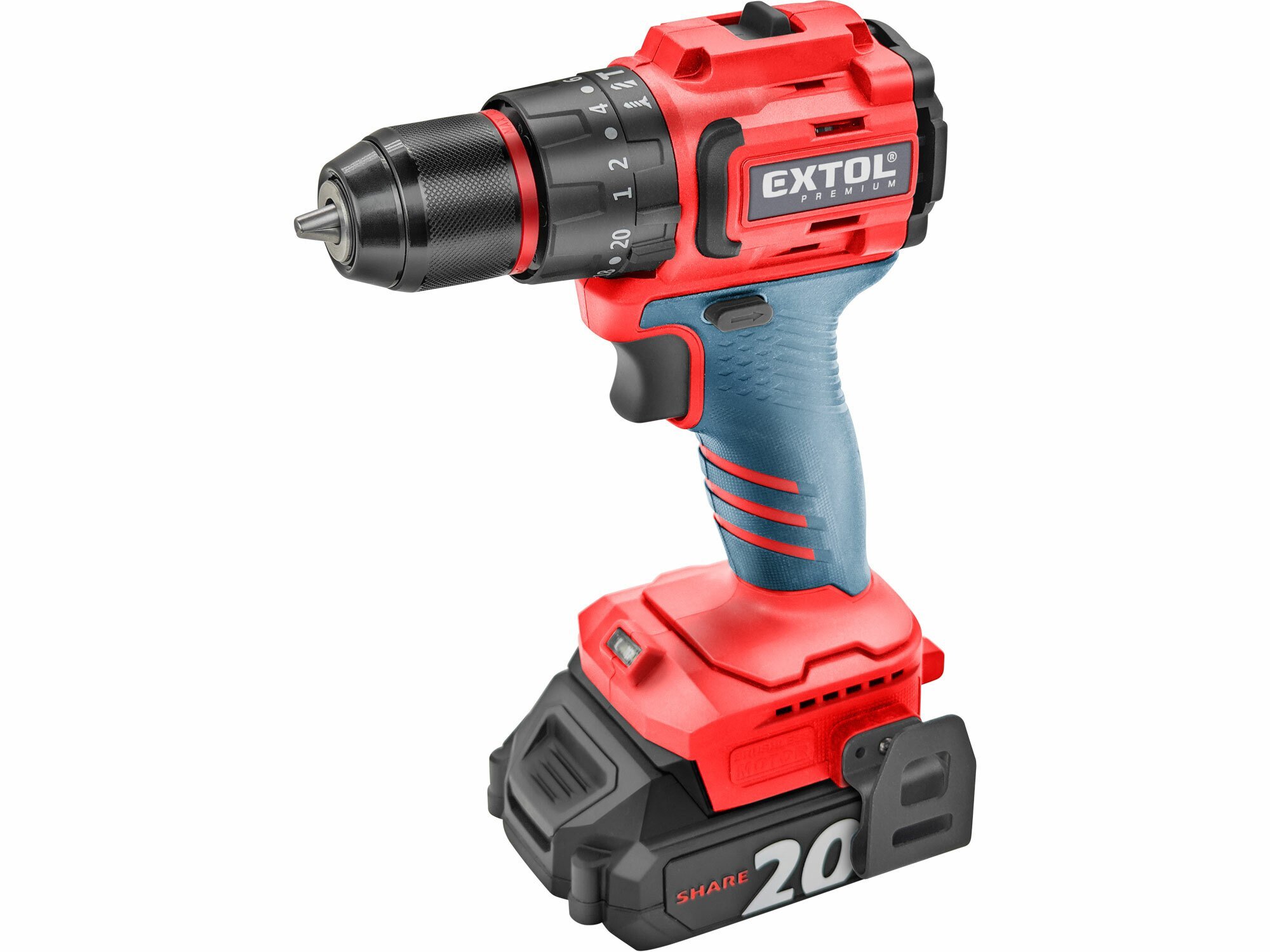 Vŕtačka s príklepom aku kompaktná Share20V