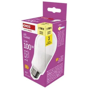 LED žiarovka Emos Classic A60  E27 13 W (100 W) 1521 lm Teplá biela