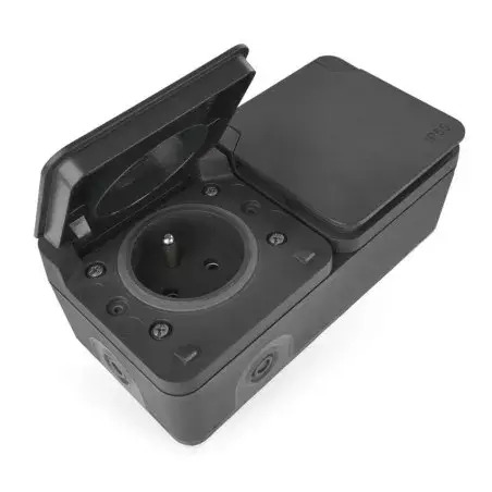 EMOS Cyklone zásuvka dvojnásobná IP55