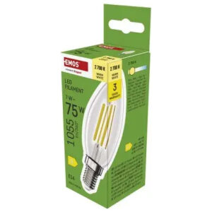 LED žiarovka Filament sviečka