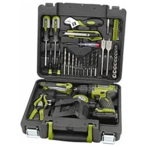 Sada náradia 46-dielna s aku vŕtačkou