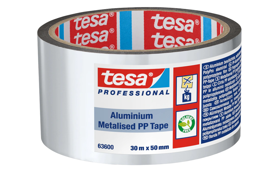 Tesa 63600 metalizovaná PP hliníková páska 30mx50mm