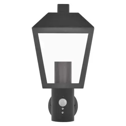 Svietidlo záhradné nástenné so súmrakovým senzorom