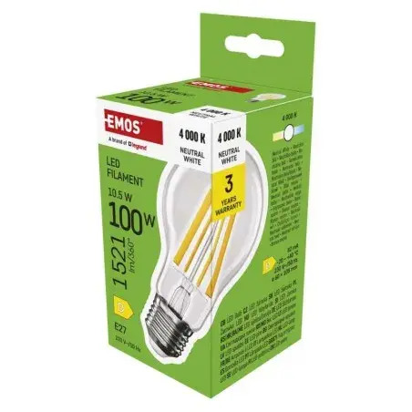 LED žiarovka Filament A60 / E27 / 10