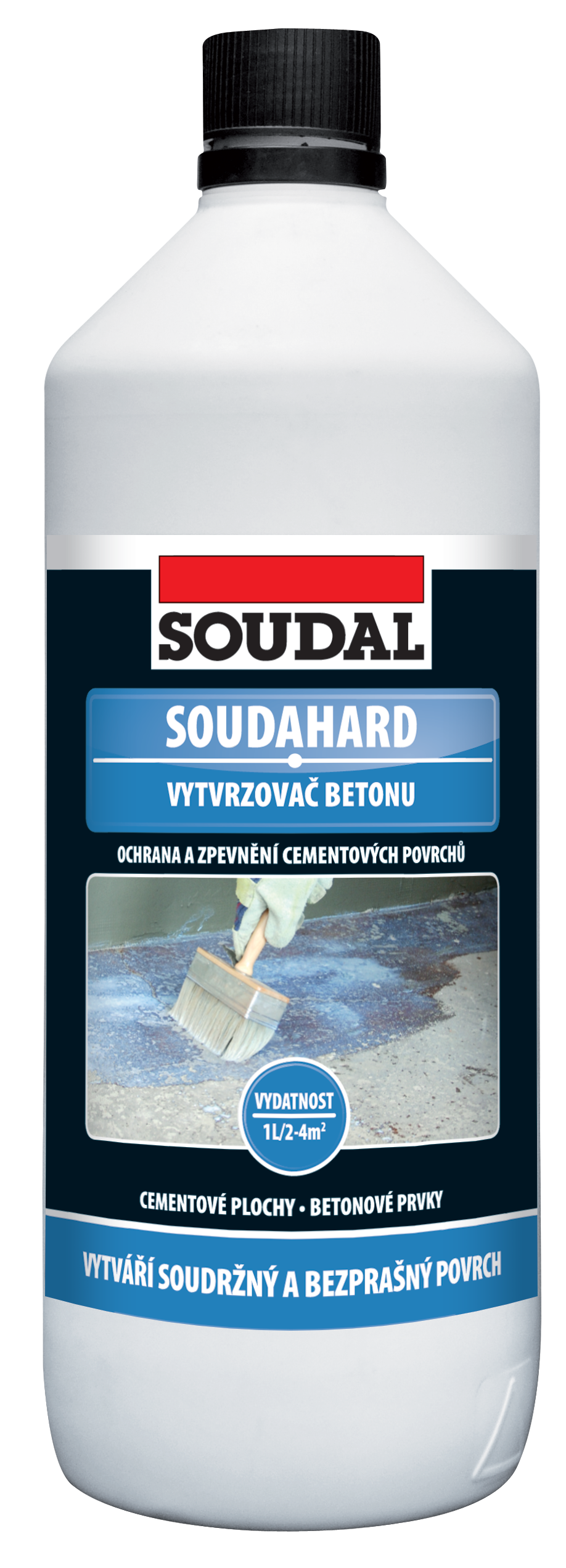 Soudahard vytvrdzovač betónu 1L Soudahard vytvrdzovač betónu 1L