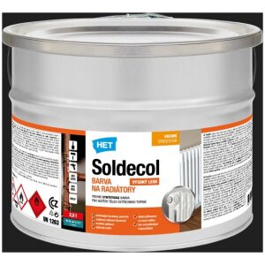 Soldecol farba na radiator Biela 0.6l