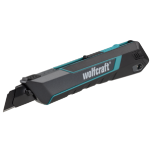 Wolfcraft Nôž s odlamovacou čepeľou PRO SAFETY