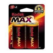 Batéria Kodak D Max Super Alkaline 1.5V 2ks/bal