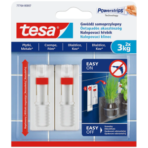tesa® Nastaviteľný nalepovací klinec na dlaždice a kov 3kg