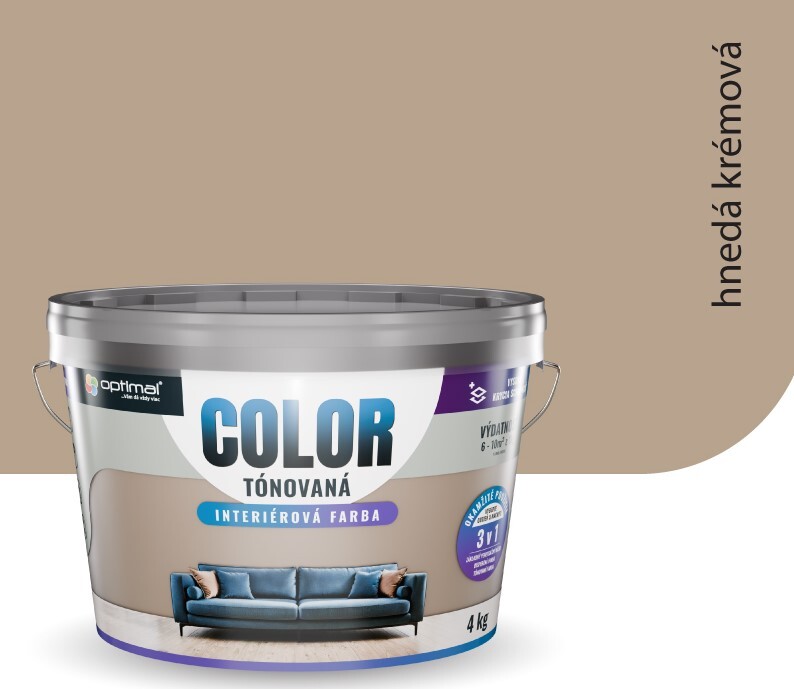Optimal Color Hnedá Krémová 4kg