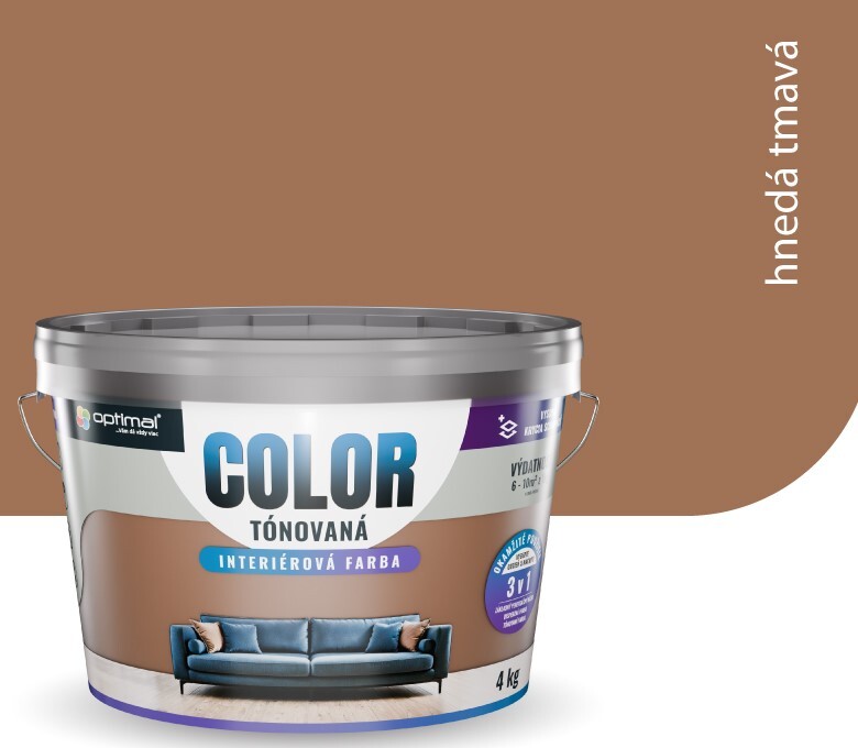 Optimal Color Hnedá Tmavá 7kg