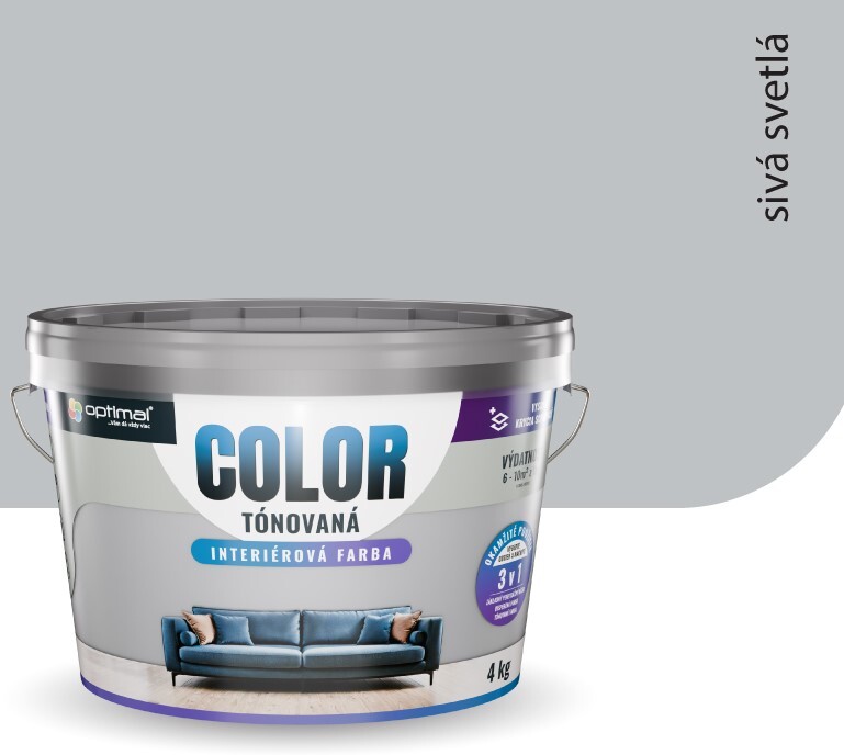 Optimal Color Sivá Svetlá 7kg