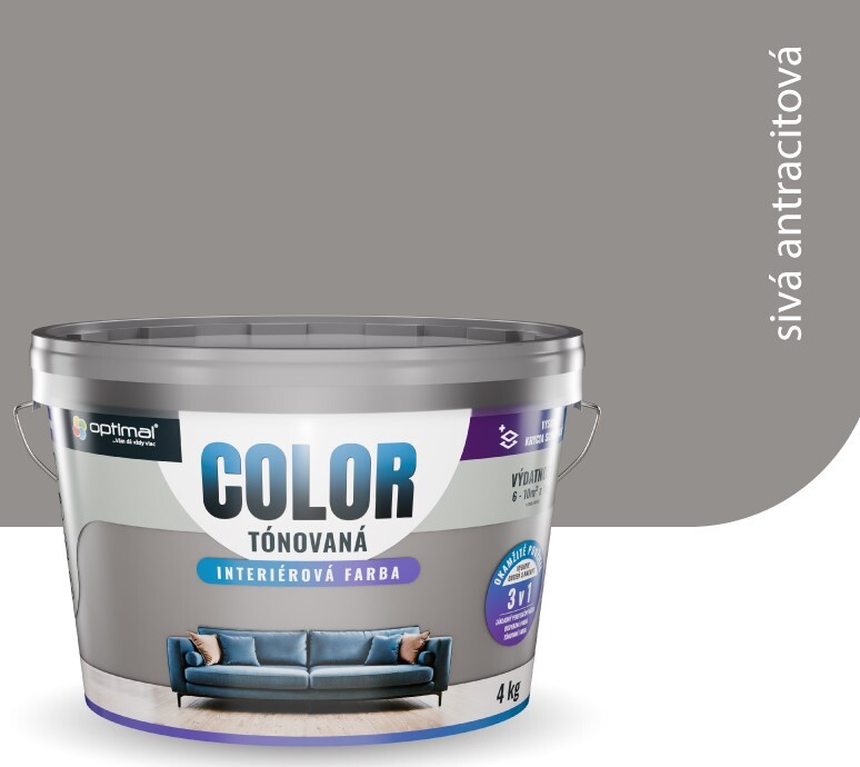 Optimal Color Sivá Antracitová 7kg