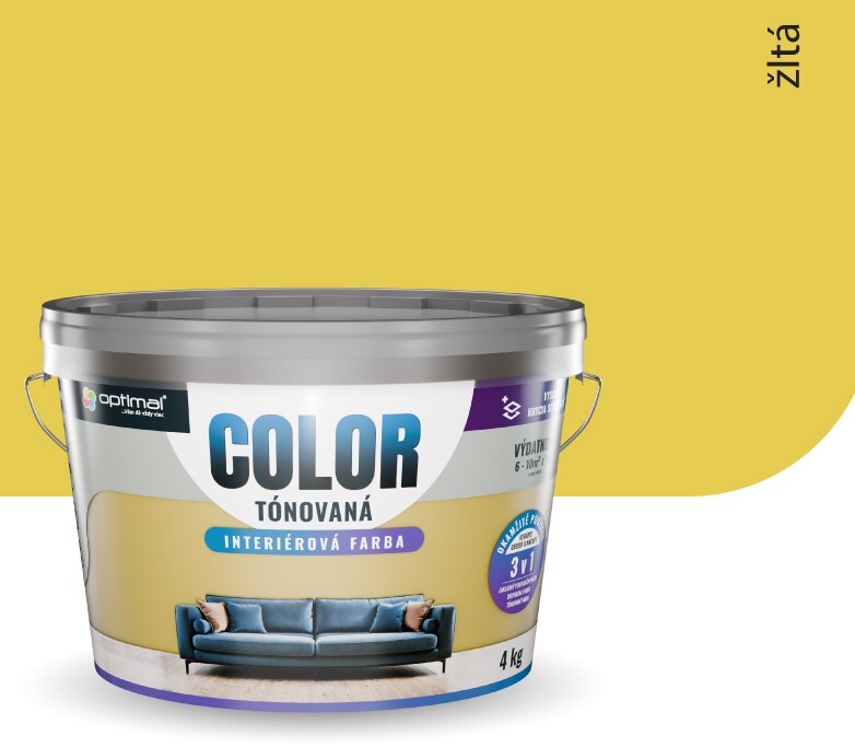 Optimal Color Žltá 7kg
