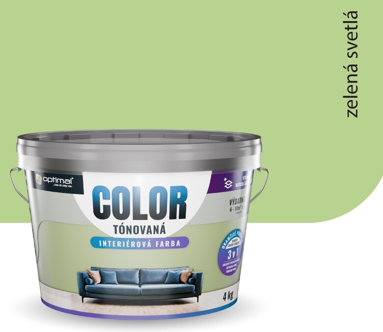 Optimal Color Zelená Svetlá 7kg