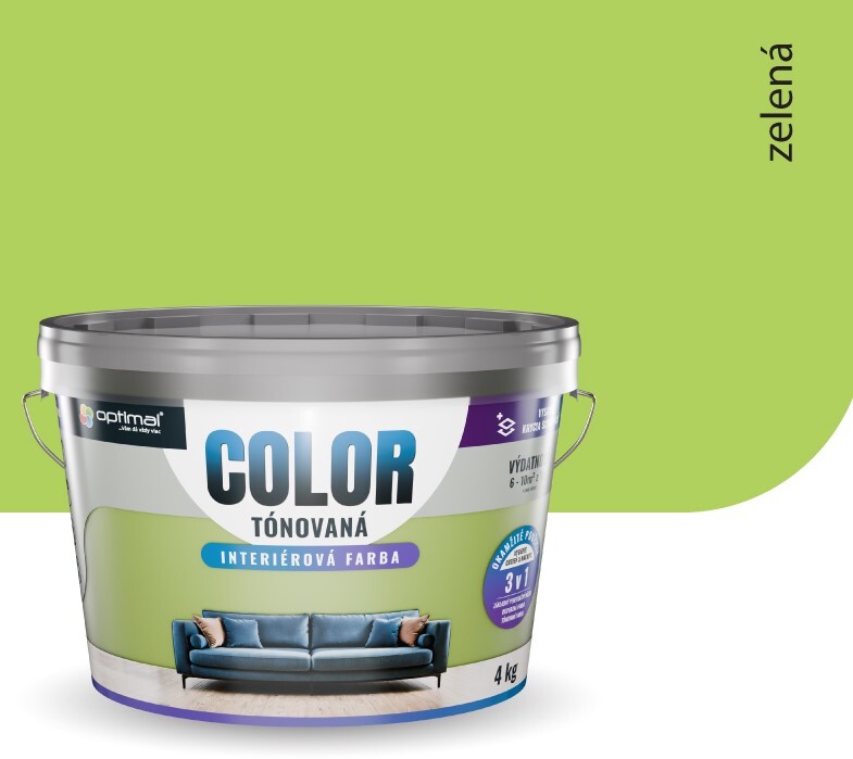 Optimal Color Zelená 4kg