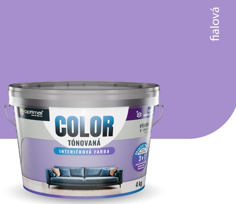 Optimal Color Fialová 4kg
