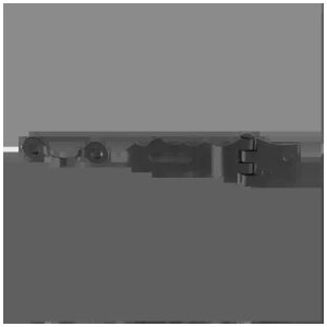 Pánt ozdobný ZOZ75 so zámkom C 75x30x2mm