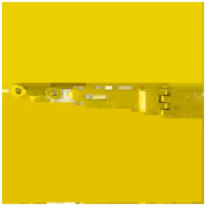 Pánt ozdobný ZOZ100 so zámkom 100x30x2mm