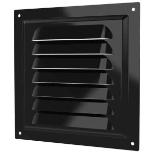 Mriežka vetracia 150x150mm s montážnym rámom