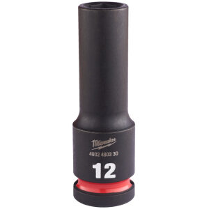 Milwaukee kľúč nástrčný Shockwave 1/2` predĺžený Hex 12mm