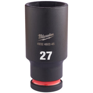 Milwaukee kľúč nástrčný Shockwave 1/2` predĺžený Hex 27mm