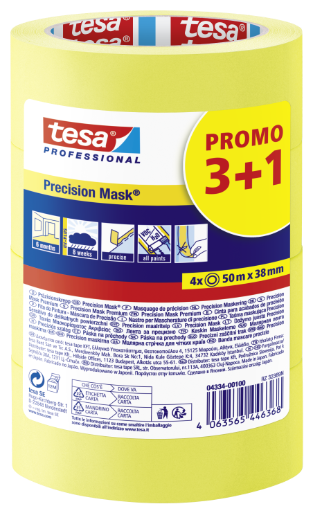 Tesa Precision Mask 4334 3+1 zadarmo PromoPack