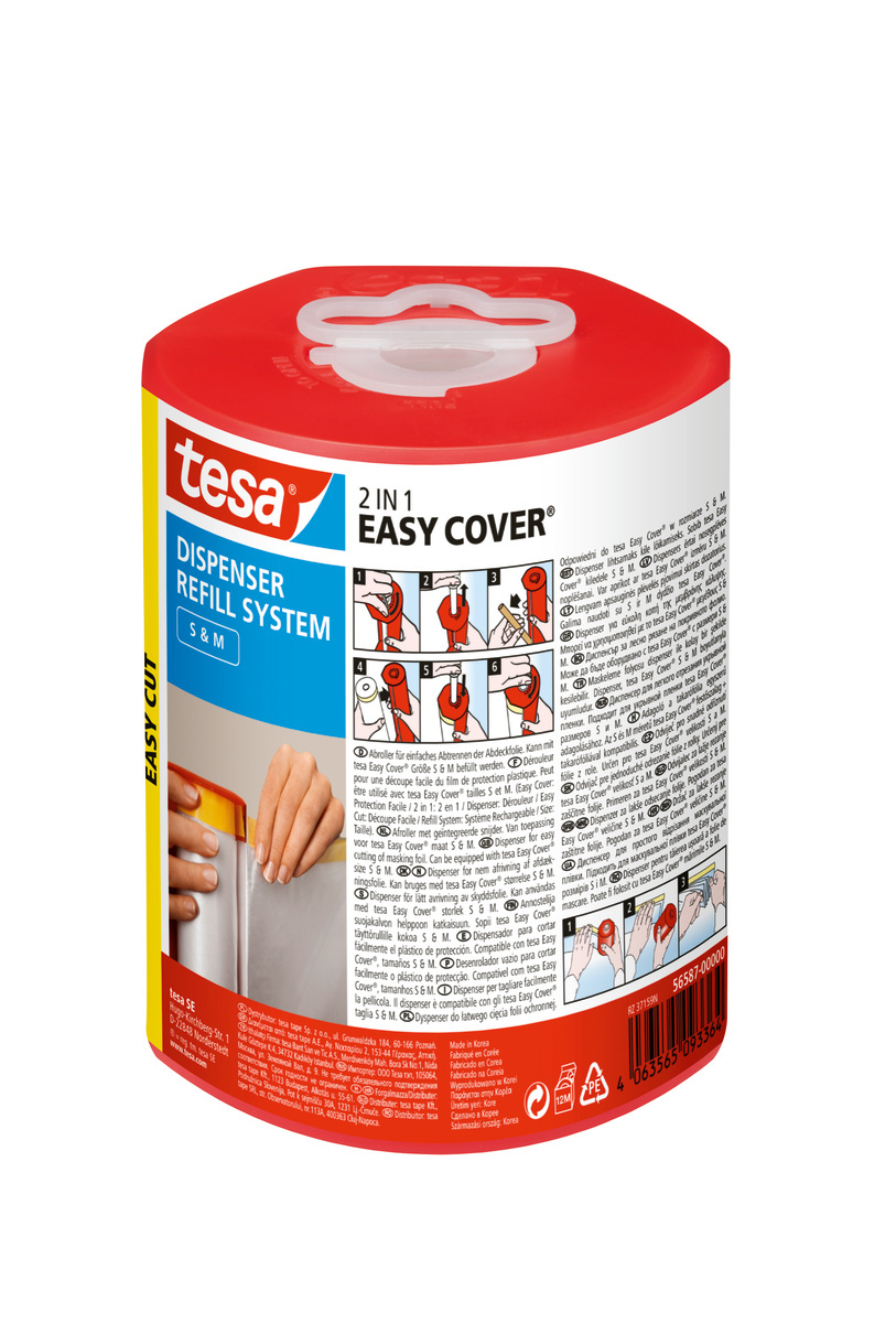 Tesa Easy Cover odvíjač S/M malý