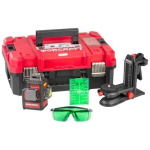 Laser Worcraft XCUBE026 ShareSYS Toolbox 3x3D Green Beam bez aku