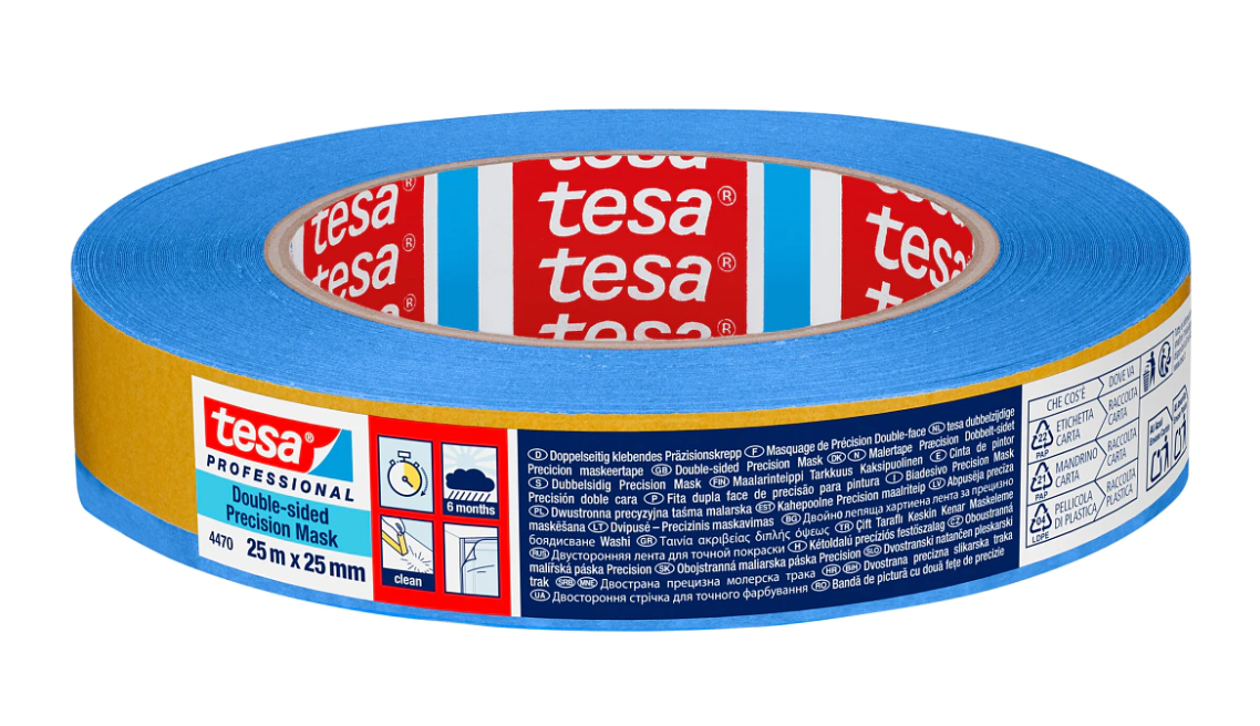 Tesa® Professional 4470 Obojstranná maskovacia páska 25mx25mm Precision Mask