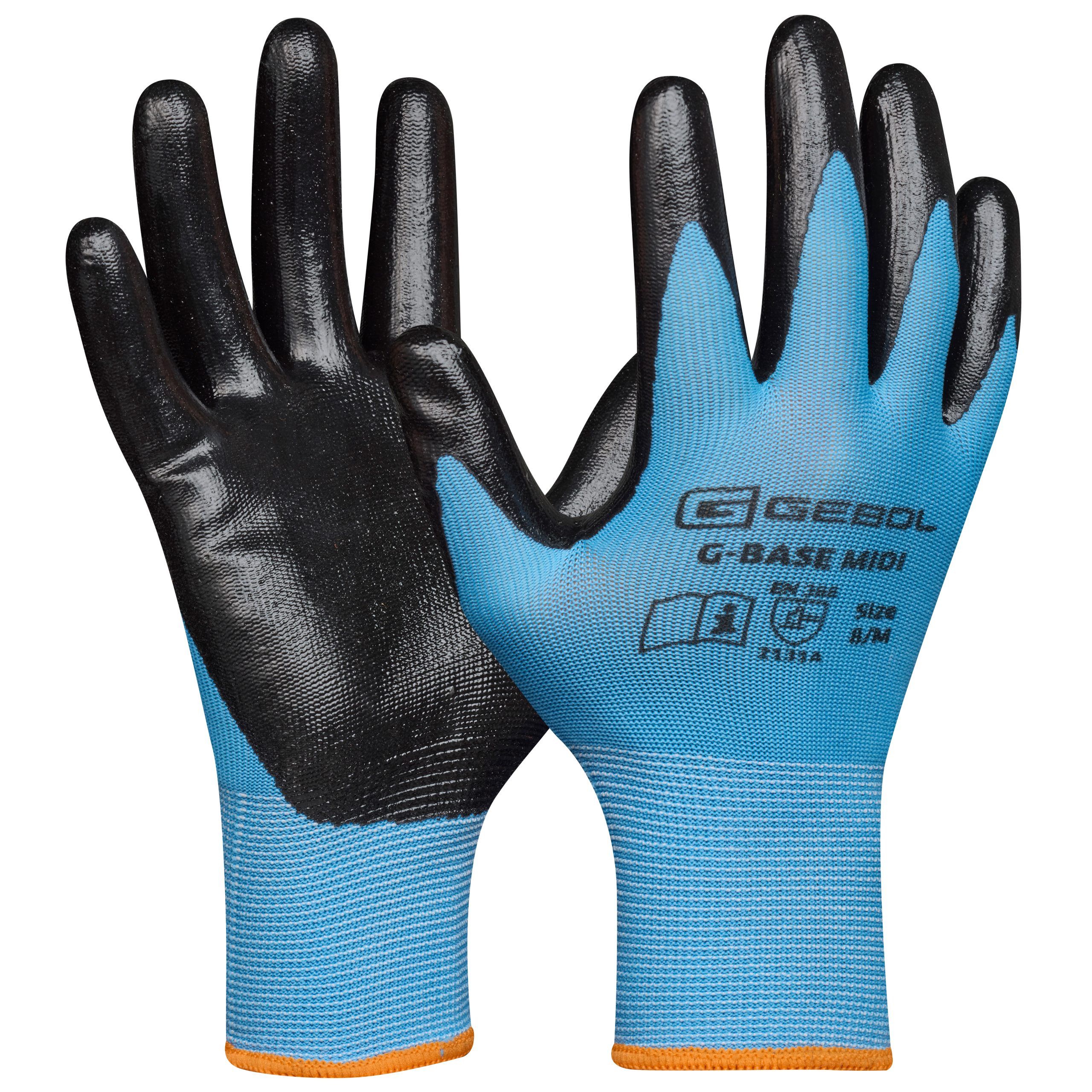 Rukavice Gebol G-Base Midi veľkosť 8