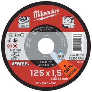 MILWAUKEE rezný kotúč na kov 125x1