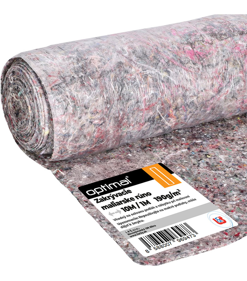 Optimal Rúno zakrývacie maliarske 190g 10m