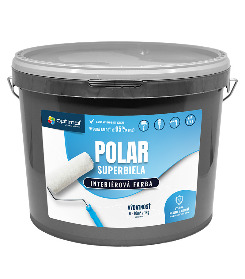 Optimal Polar - snehobiela farba 10kg