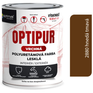 Optimal U2081 OPTIPUR Vrchná polyuretánová farba lesklá 2880 0