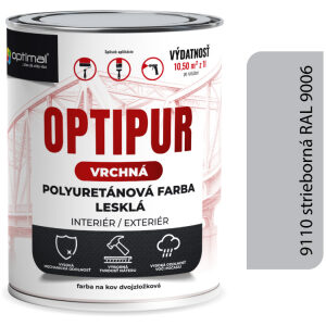Optimal U2081 OPTIPUR Vrchná polyuretánová farba lesklá 9110 0