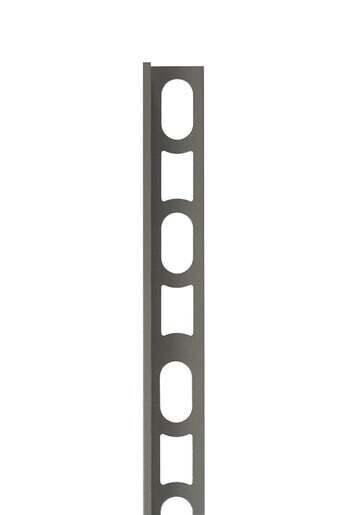 Lišta ukončovacia L 114 10mm antracit 2.7m