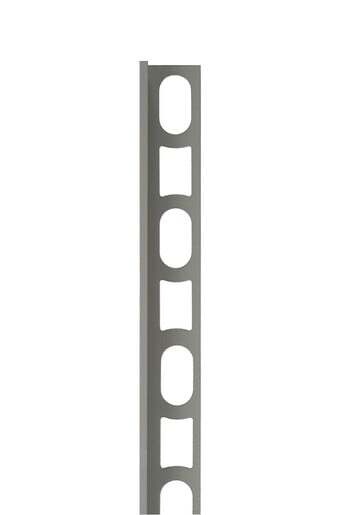 Lišta ukončovacia L 113 10mm cement grey 2.7m