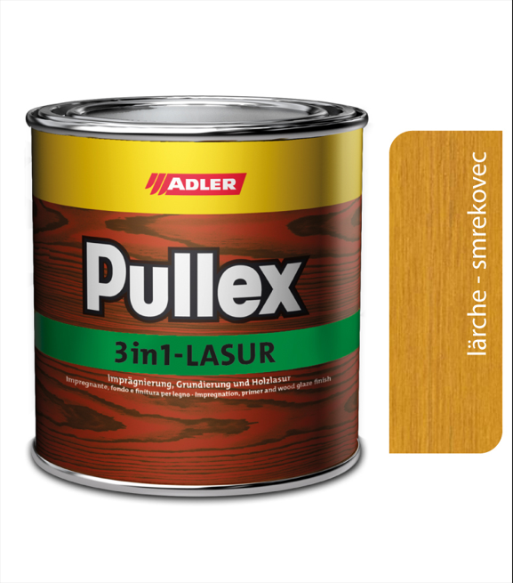 Lazúra Pullex 3v1 5l lärche