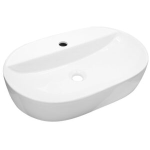 Umývadlo na dosku bez prepadu 610x400x120mm keramické UC614012O