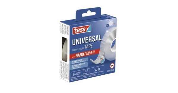 tesa® Univerzálna obojstranná páska s Nano Power 3mx30mm