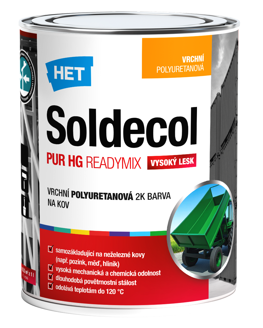 Soldecol PUR HG 9110 hliníkový 0