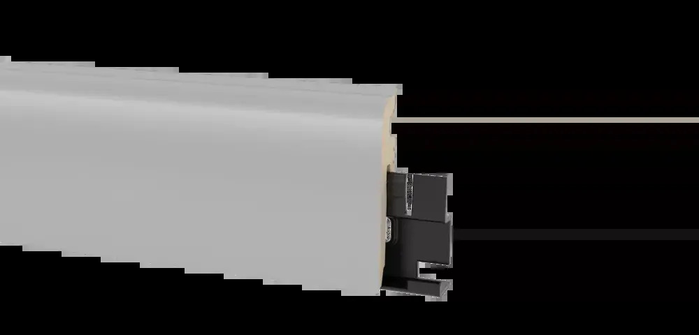 Lišta soklová Arbiton Vigo 60 tmavo-šedá V03 2.2m