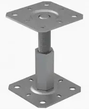 Domax PR 100/100 Pätka stĺpiku KTL nastavitelná 100x100x100-150x3.0