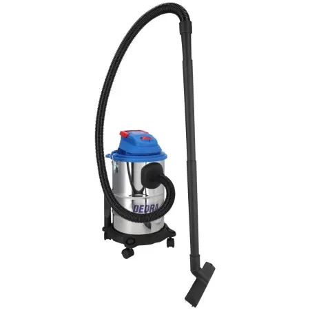 DEDRA Vysavač na suché/mokré čistenie DED6610 výkon 1200W kapacita 20l bavlnený filter + sáčok