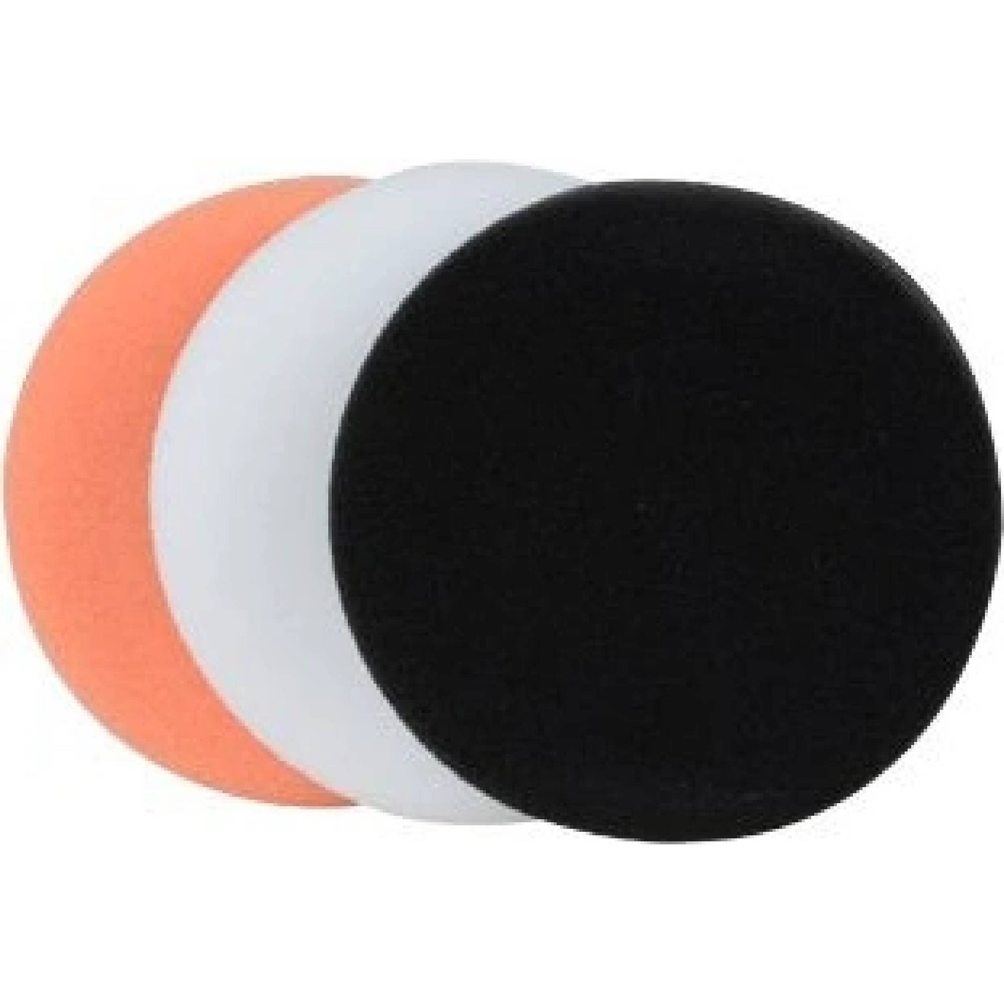 Body leštiaci kotúč hladký 80x30mm oranžový tvrdý