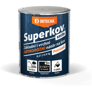 Superkov satin tm. hnedý RAL8017 0.8kg